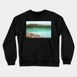 Lake Louise Boathouse Crewneck Sweatshirt